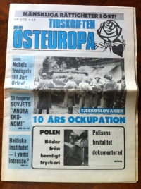 Čtvrtletník Výboru solidarity s východní Evropou, Tidskriften Östeuropa, později přejmenovaný na Östeuropa Solidarity (1978)