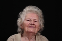 Zdeňka Lukašíková při natáčení Paměti národa