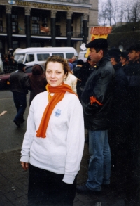 Під час Помаранчевої революції, 2004
