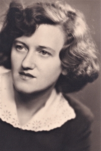 Milada Ambrožová v roce 1949