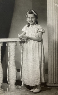 Herta Pokorná v roce 1949