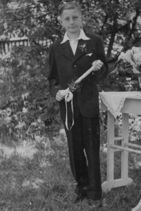 Lipová svaté přijímání 1955