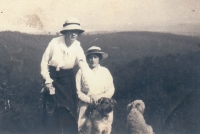 Společnice hraběnky Sailernové v Přílepech