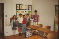 Priestory školy pri zastupiteľstve v Bukurešti, 1993.