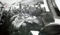 Pohřeb strýce Jaroslava Morávka v Mikulčicích