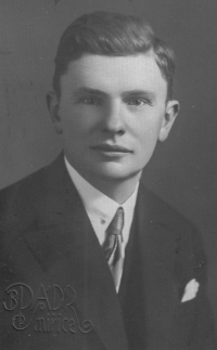Otec pamětníka Karel Sklenička, 30. léta 20. století
