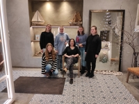 Martha Elefteriadu at the recording of her story