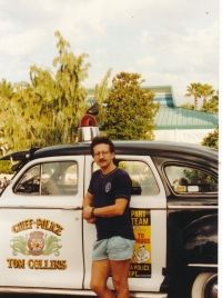 Florida, při návštěvě bratra v emigraci, říjen 1989