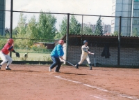 Turnaj veteránů softbalu, pamětník zprava, 2001