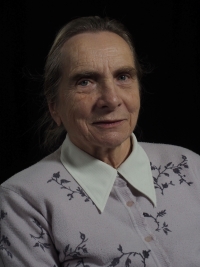 Jana Mičánková při natáčení pro Paměť národa, Kroměříž, 2. prosince 2022