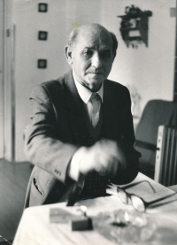 Father of the witness Colonel JUDr. Milan Richter, Police nad Metují, 1994