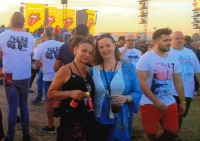 Pamětnice s kamarádkou na koncertě Rolling Stones, 2018