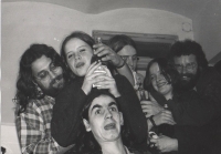 Undergroundový večírek, konec 80. let 