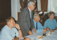 Jiří Materna, Vratislav Číla, Jaroslav Grosman, Blanka Čílová, Nová Paka 1994