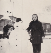 Pamětnice s kamarádem Markem, 50. léta 20. století