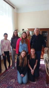 Vladimír Ulrich s týmem z projektu Příběhy našich sousedů v roce 2024