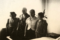 Prababička, babička, teta a matka Jiřího Kocourka