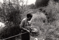 Zdeněk Kryštof na rybách