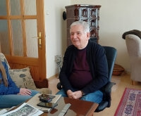 Vladimír Ulrich během nahrávání pro projekt Příběhy našich sousedů v roce 2024