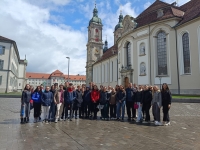 Liberecké gymnázium navštívilo Martina Poživila ve Švýcarsku, rok 2023
