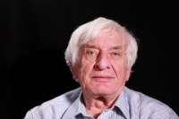 František Vlček filming with Memory of Nation, Olomouc, 2025