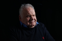 Jiří Rožek při natáčení 24. března 2025 v Hradci Králové