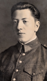 Dědeček Petra Brunera František Bruner, 1917