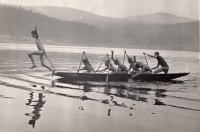 Scouting with the legendary "Five", 1950s