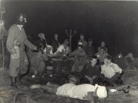 Scouting with the legendary "Five", 1950s