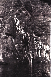 Scouting with the legendary "Five", 1950s