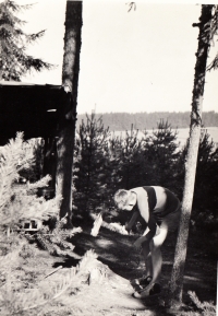 Scouting with the legendary "Five", 1950s