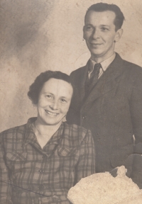 Rodiče Josefa Švehly v roce 1945