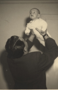 1950, Jozef s otcom Pavlom Straussom