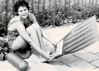 Příprava na ploutvové plavání, 1972