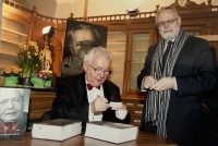 Milan Kuna, křest knihy o Václavu Talichovi, 2009