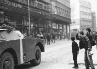 Invaze vojsk Varšavské smlouvy 21. srpna 1968 v Liberci