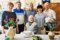 Naděje, David, Blahoslav, Anděla, Tomáš, maminka Marta, 2023