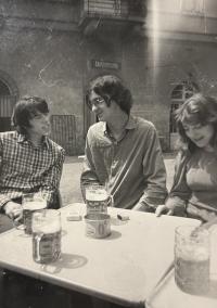 Přátelé. Blahoslav, Josef Daněk, Eva Kradová, 1979