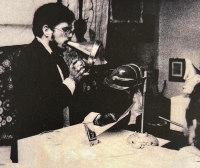 Blahoslav Rozbořil. Poslední oběd, bytová akce. Brno 31. prosince 1987