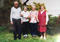 Sourozenci Fischerovi – zleva Alžběta, Pavla, Richard a Hildegarda