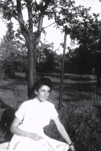 At the beginning of her working career