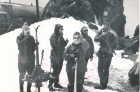 Při výstupu na Elbrus v roce 1988