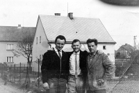 Vilém Lasák vpravo