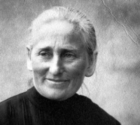 Teta Adély Lasákové Marie Flašková, pravděpodobně 60. léta