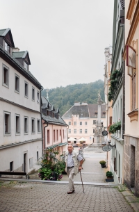 Jan Mosebach v současnosti v Lokti. Foto: Barbora Mráčková