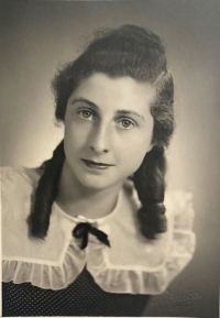 Blanka Matějková in her youth