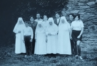 Marian Rudolf Kosík v den žádosti o přijetí do řádu, rok 1974