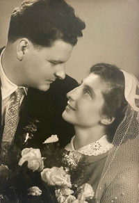 Wedding photo of Blanka Matějková