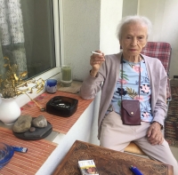 Hana Hoffmeisterová ve věku 102 let