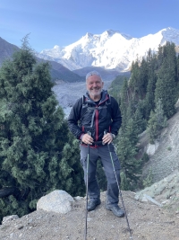 Václav Scheiner se řadu let věnoval trekingu